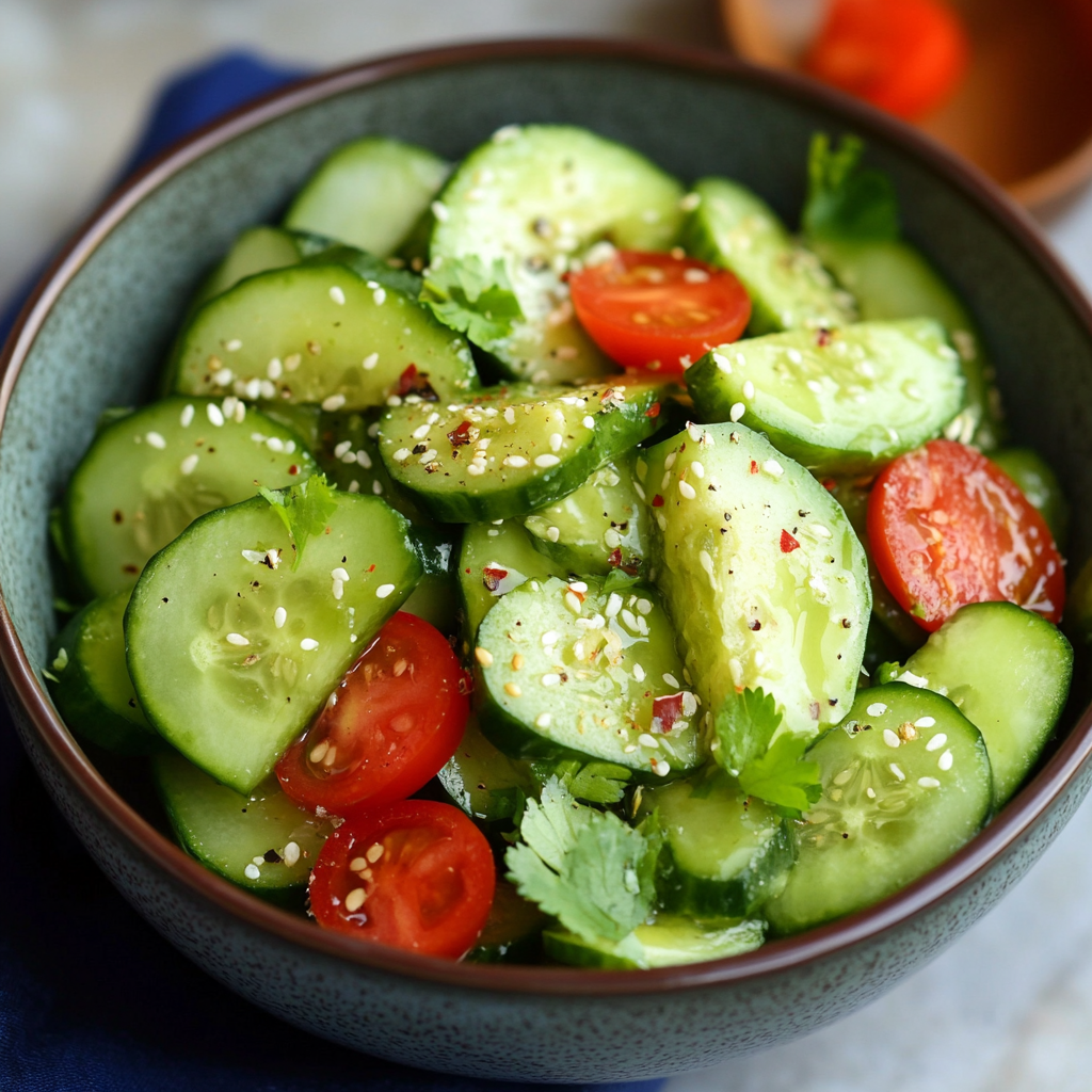 Avocado Cucumber Salad Recipe