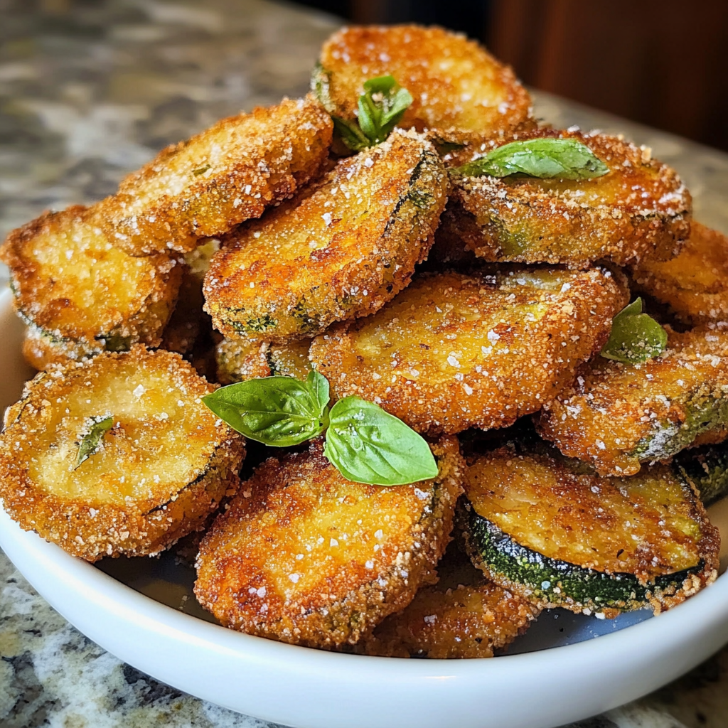 Crispy Fried Zucchini Recipe