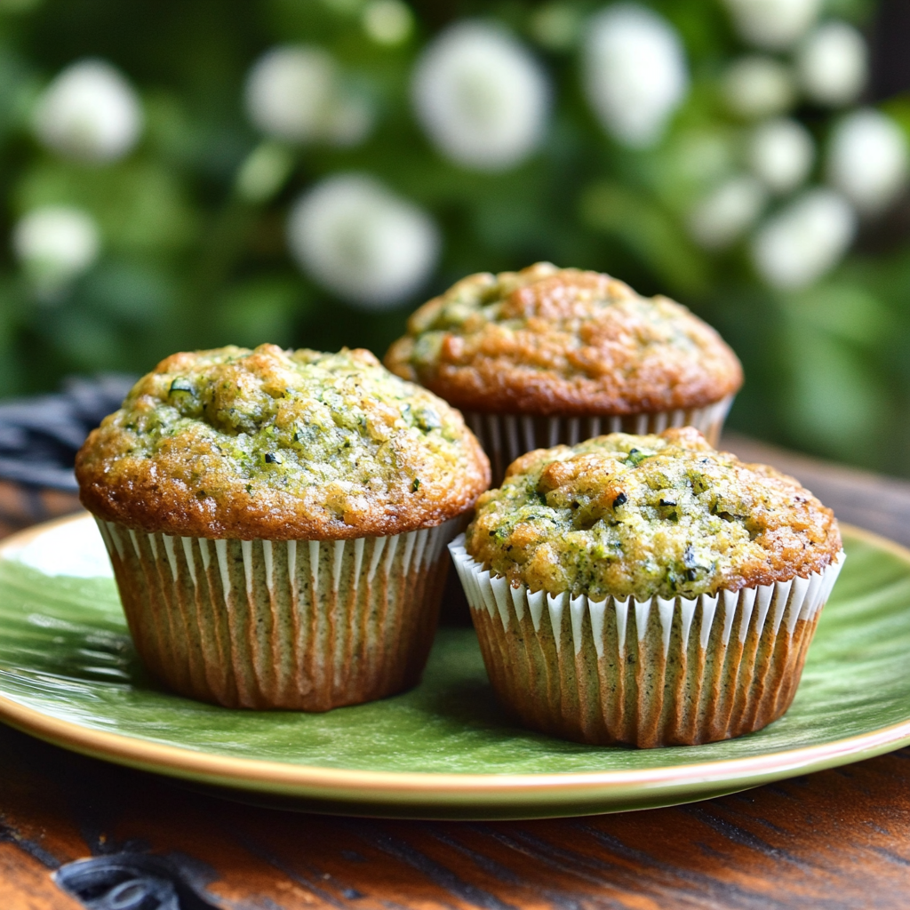 Homemade Zucchini Muffins Recipe