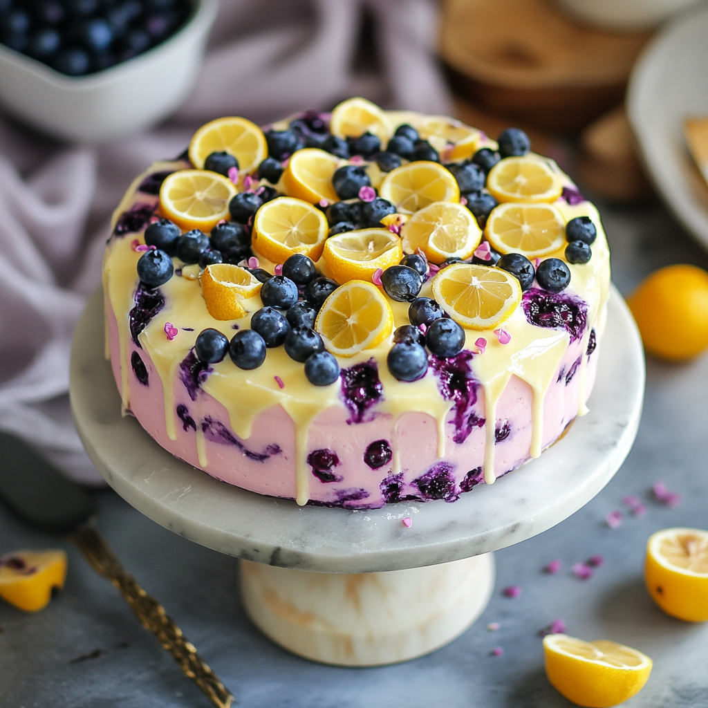 Lemon Blueberry Cake