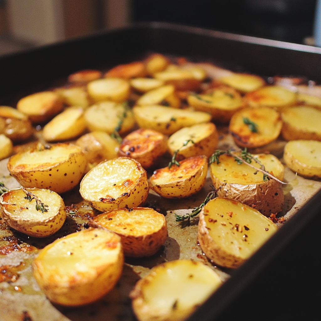 Perfectly Roasted Golden Potatoes Recipe