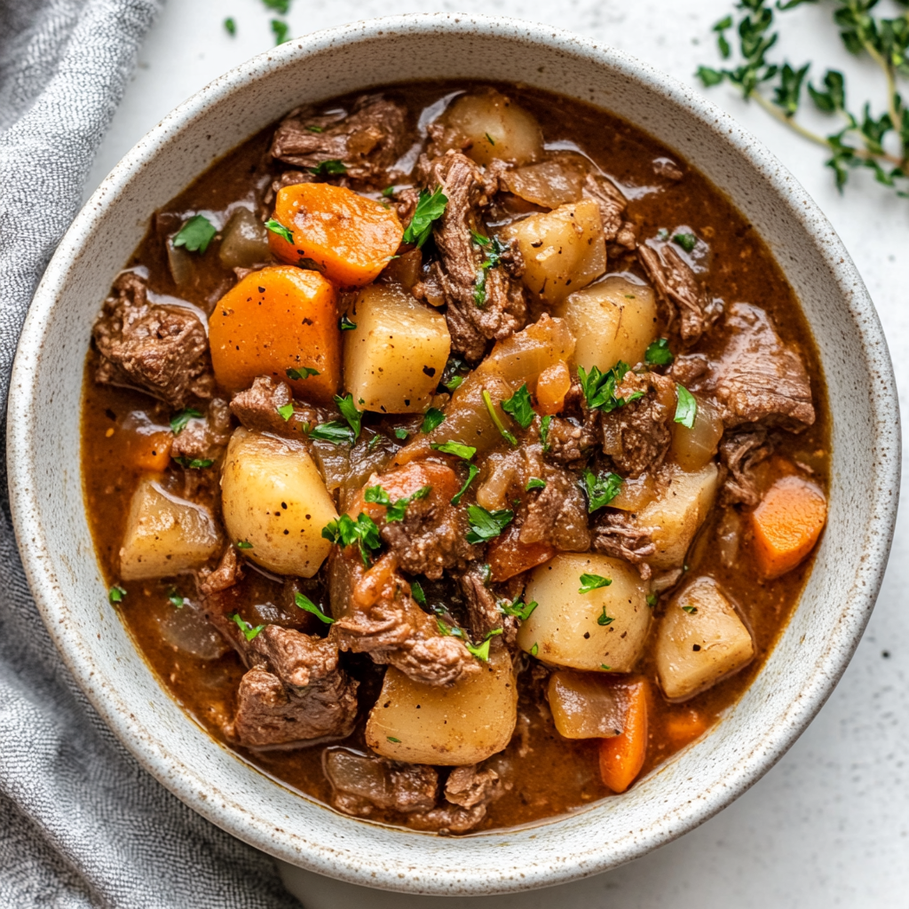 Slow Cooker Beef Stew Recipe