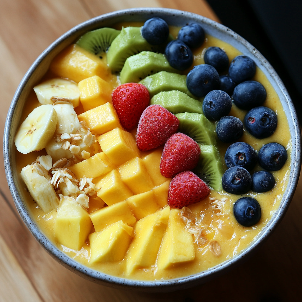 Tropical Smoothie Bowl Recipe